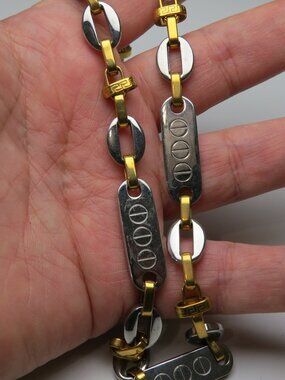 18k & st. steel Fancy Necklace